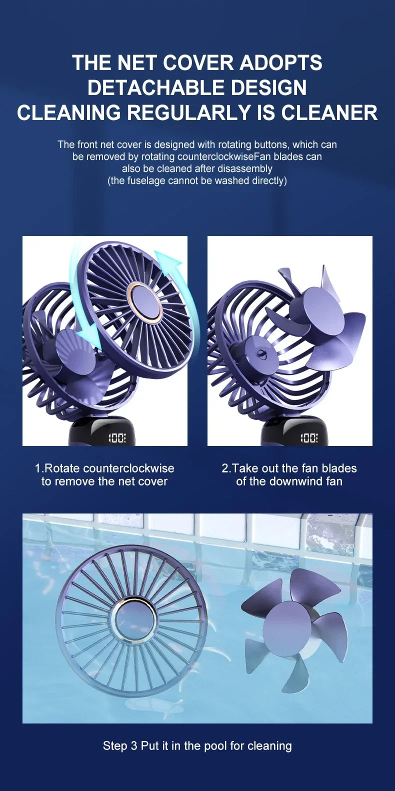 Handheld Fan Foldable