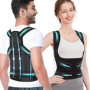 Posture Corrector for Women and Men, Adjustable Full Back Brace and Shoulder