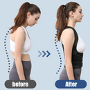 Posture Corrector for Women and Men, Adjustable Full Back Brace and Shoulder