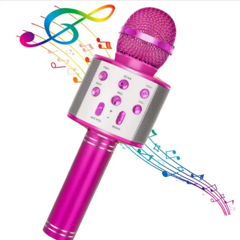 Wireless Bluetooth Karaoke Microphone