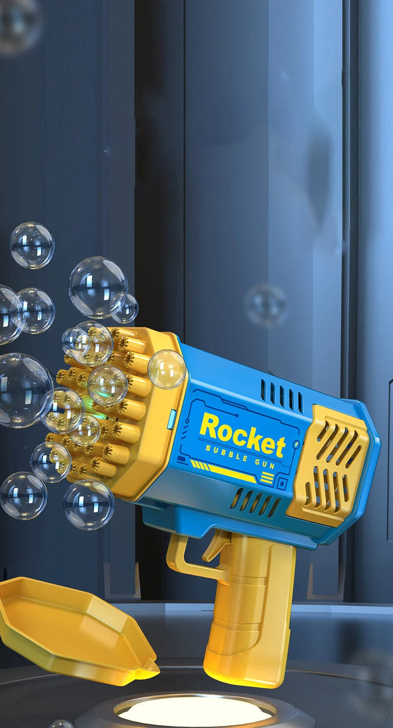 40 Hole Rocket Launcher Bubble Machine