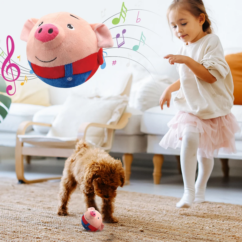 Plush Interactive Bouncing Toy