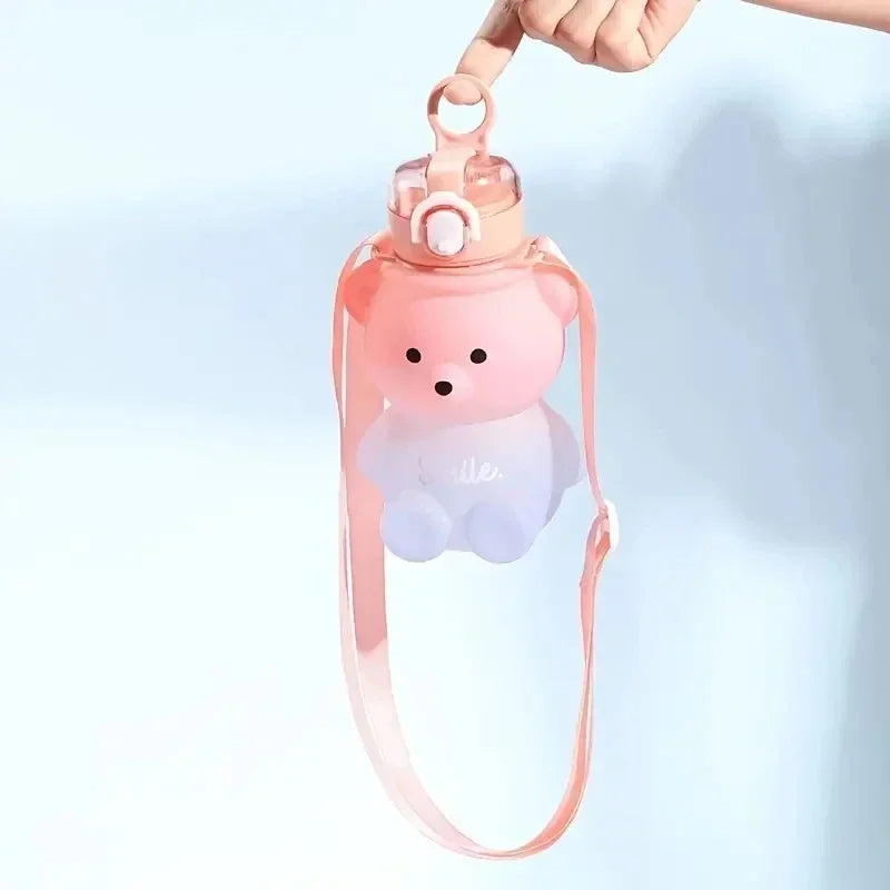 New Style 2025 Cute Bear Water Bottle