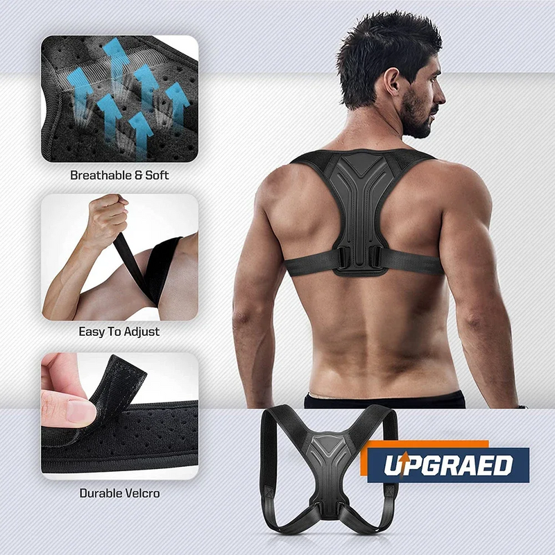 Adjustable Back Shoulder Posture Corrector Belt | Clavicle & Spine Support