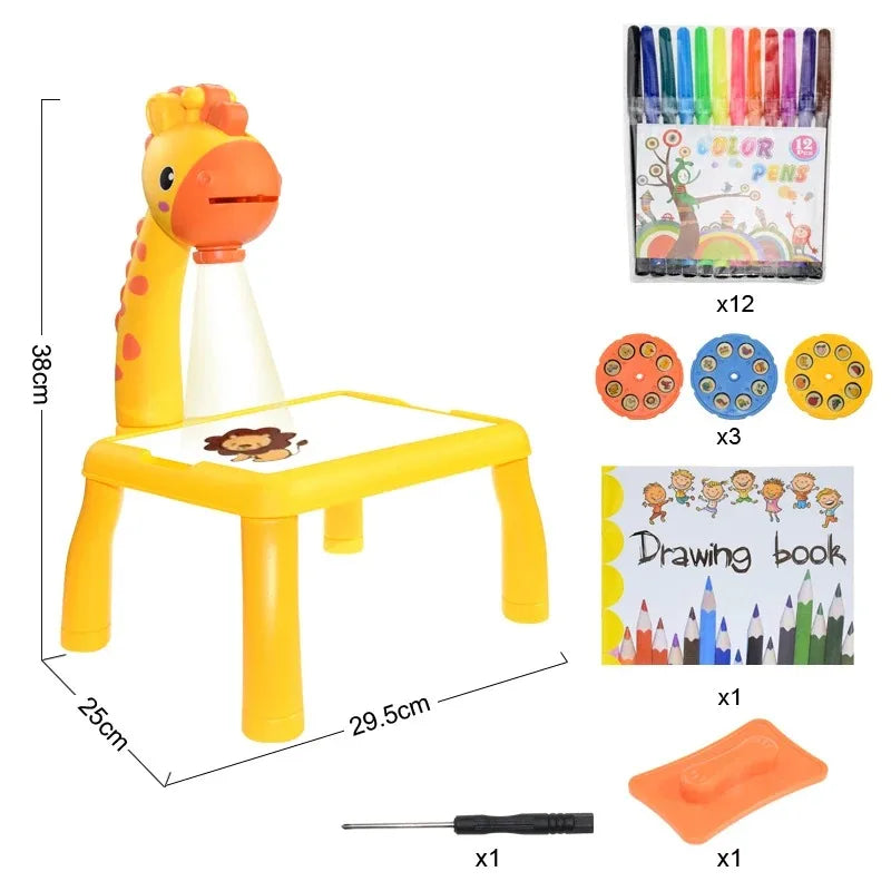 Children's Projection Drawing Board Deer