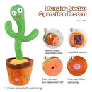 Kids Dancing Talking Cactus Toys Singing