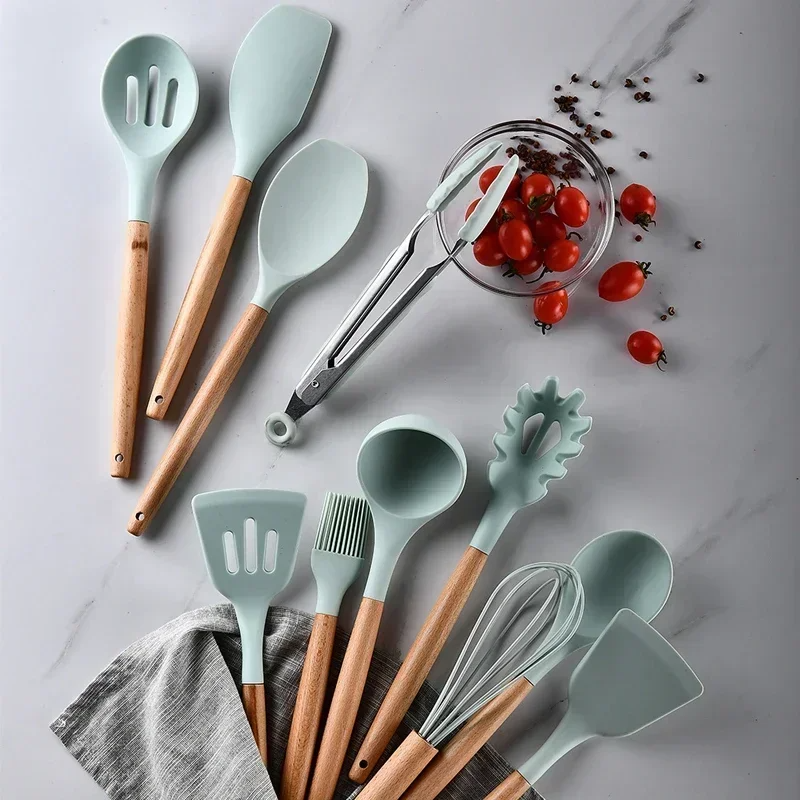 12PCS Silicone Kitchen Utensil Set