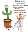 Kids Dancing Talking Cactus Toys Singing