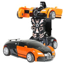 Robot Car One-Click Impact Deformation