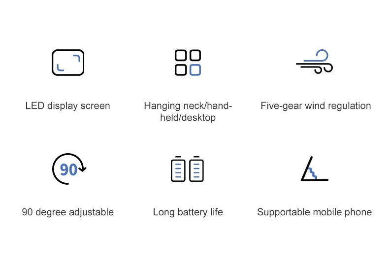 Handheld Fan Foldable